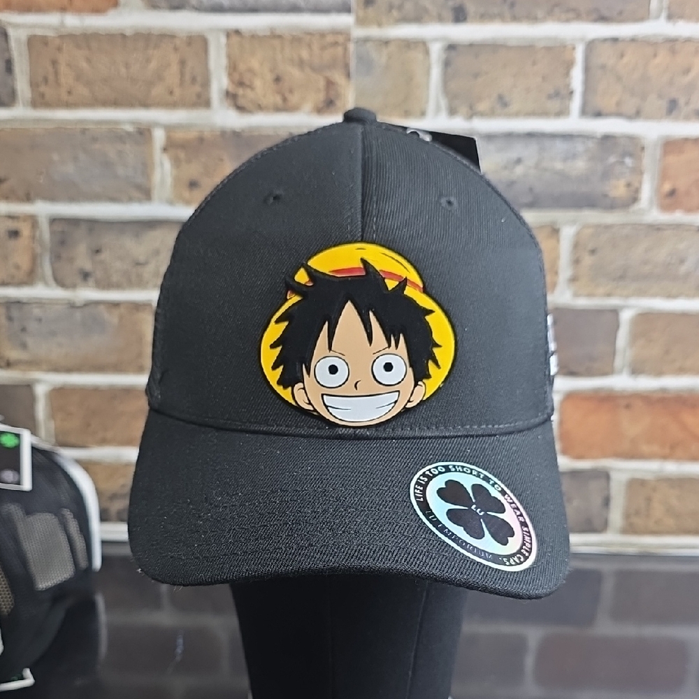 Black Anime Character Cap